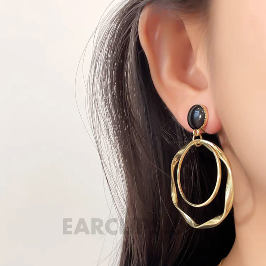 Eleanor-Hoops-Guld-clips-øreringe-3